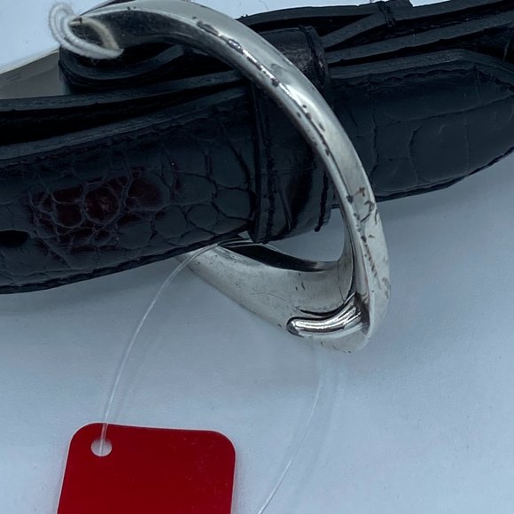 Ladies Belt Brighton STARDUST XXL/38 Black Leather - Picture 5 of 13